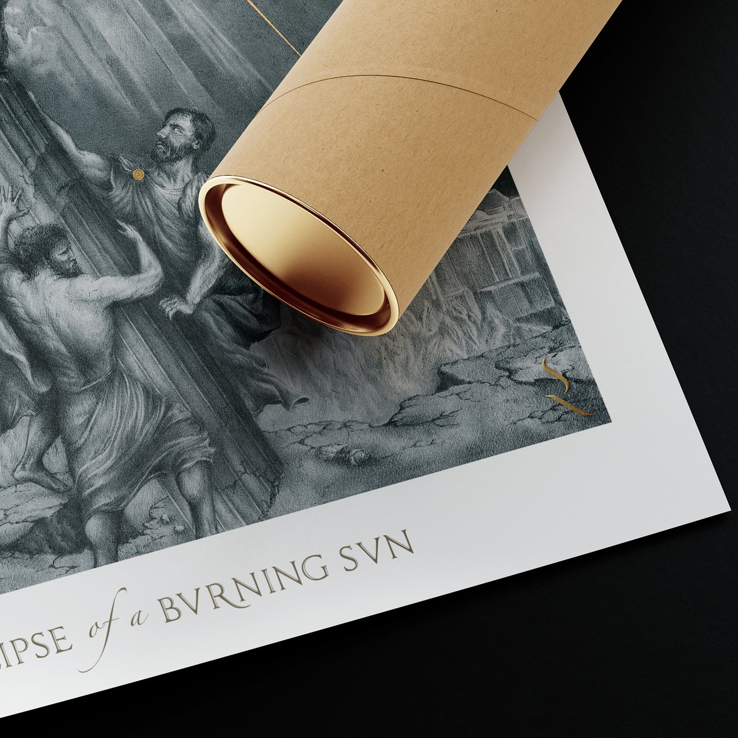 Eclipse of a Burning Sun